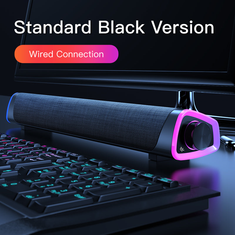 Apple, 4D Computer Speaker Bar Stereo Sound subwoofer Bluetooth Speaker For Macbook Laptop Notebook PC - Trotters Independent Traders