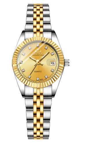 Swiss Brand Two Tone Watch