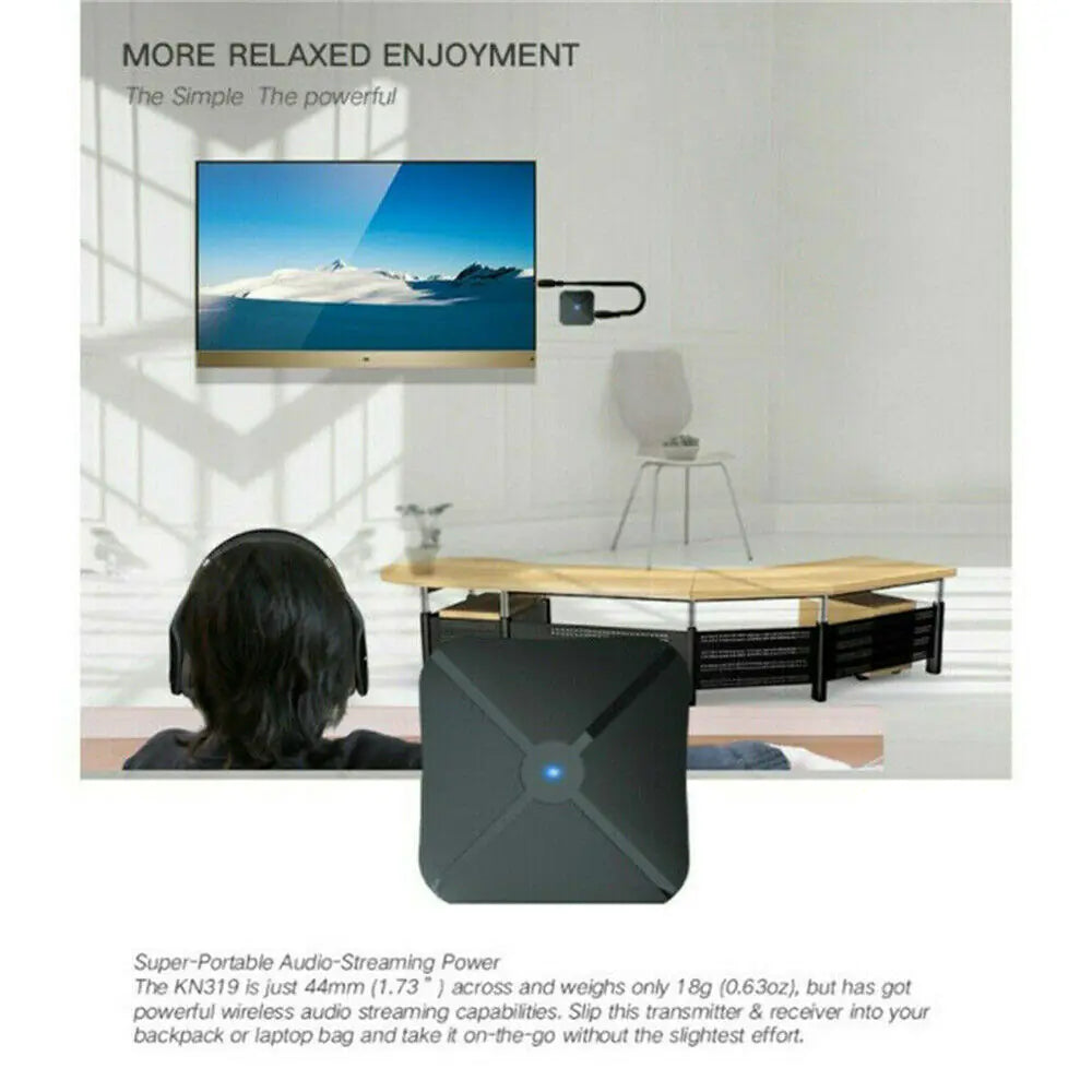 Bluetooth-Sender, kabelloser Adapter, TV, Heim-Stereoanlage