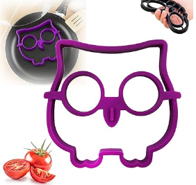Silicon Egg Shaper Mold Great For Uniquet Egg Dishes