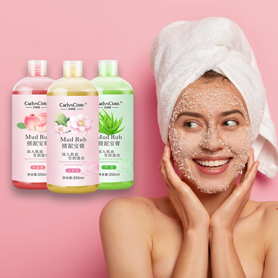 Mud Rub Exfoliator Gel Niacinamide Rubbing Skin Gel