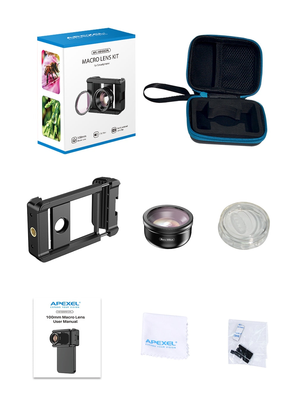 Macro Lens for iphone 14 Mobile Phone Lens CPL Filter