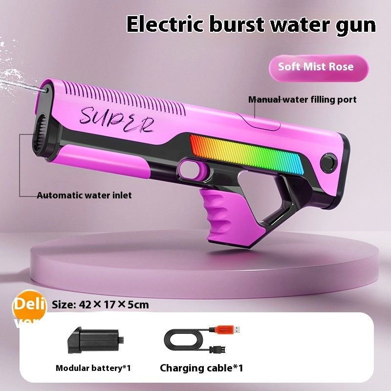 Electric Water Gun Children Playing