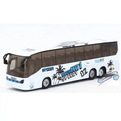 Light and Music High Imitation Alloy Bus Model Vehicle