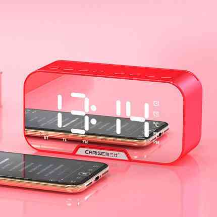 Alarm Clock Clock Wireless Bluetooth Speaker - Trotters Independent Traders