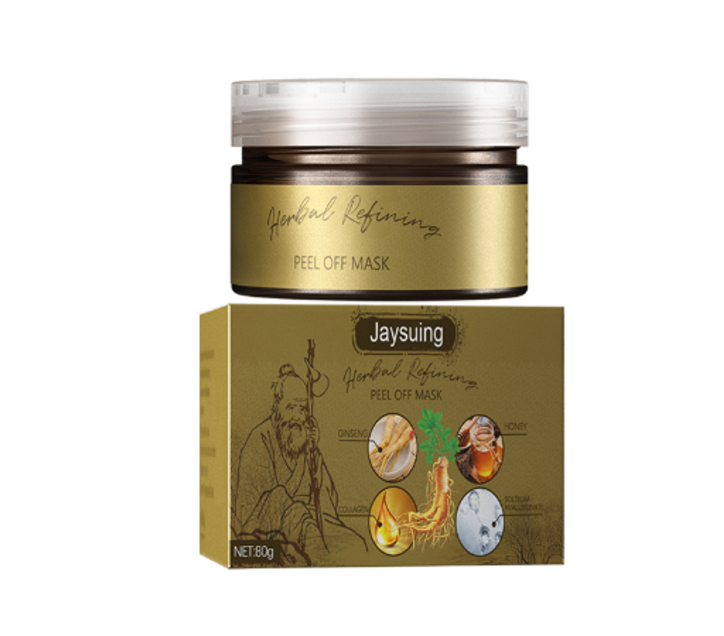 Herbal Refining Peel-off Maske revitalize your facial skin