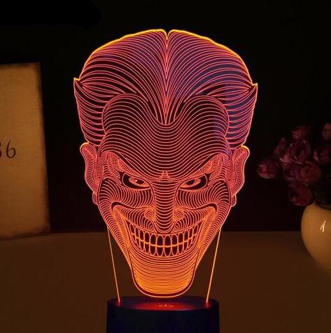 Usb Color 3d Led Lamp - Trotters Independent Traders