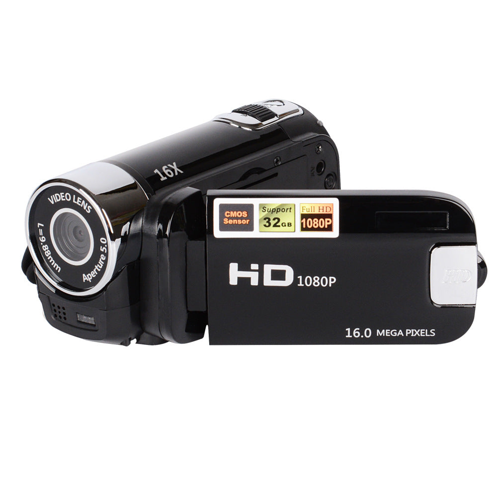 Vlog Camera 1080P Full HD 16 Million Pixel DV Camcorder Digital Video Camera Screen 16X Night Shoot Zoom Digital Zoom - Trotters Independent Traders