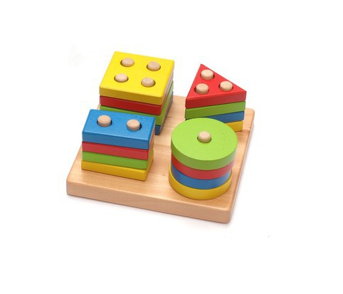 Baby Game Toys Wooden Puzzle Educational Toy - Trotters Independent Traders