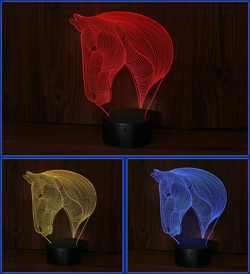 horse's head LED night lights - Trotters Independent Traders