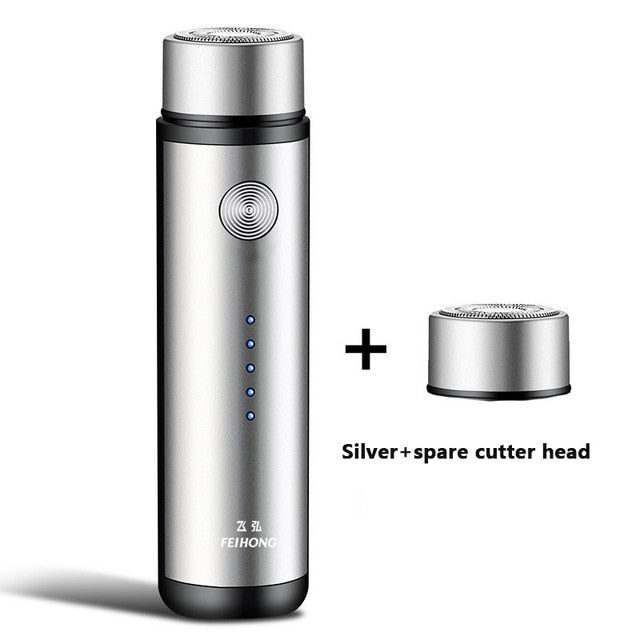 Portable Mini Electric Shaver Pocket Size USB Rechargeable 