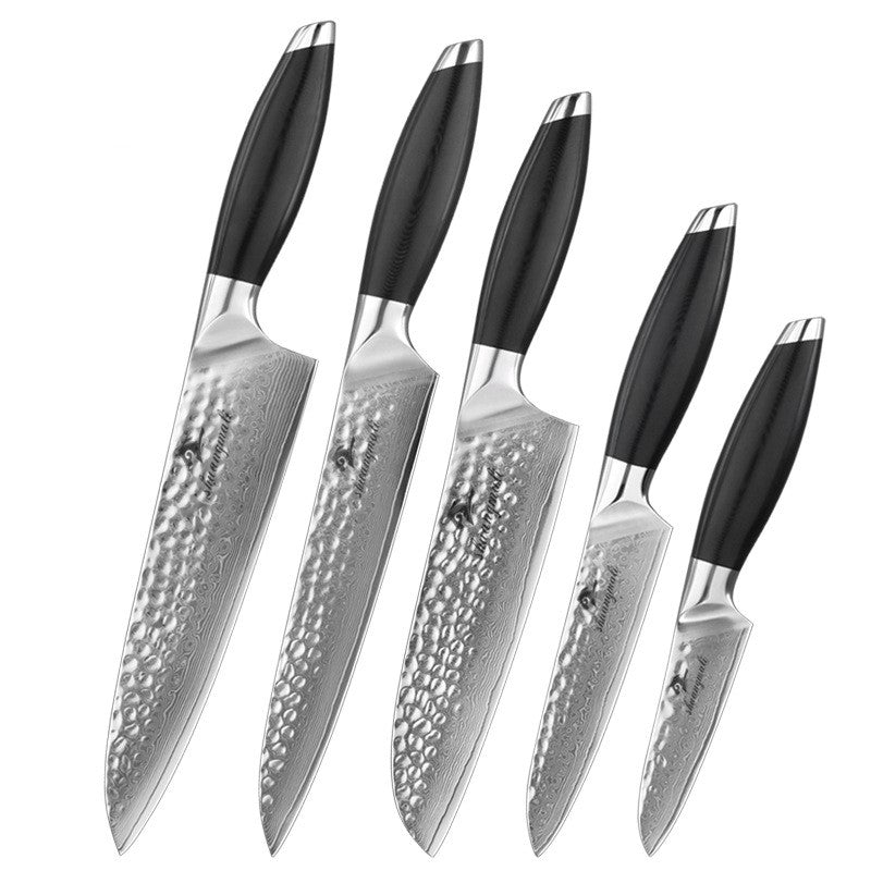 Five-piece kitchen knife chef's knife - Trotters Independent Traders