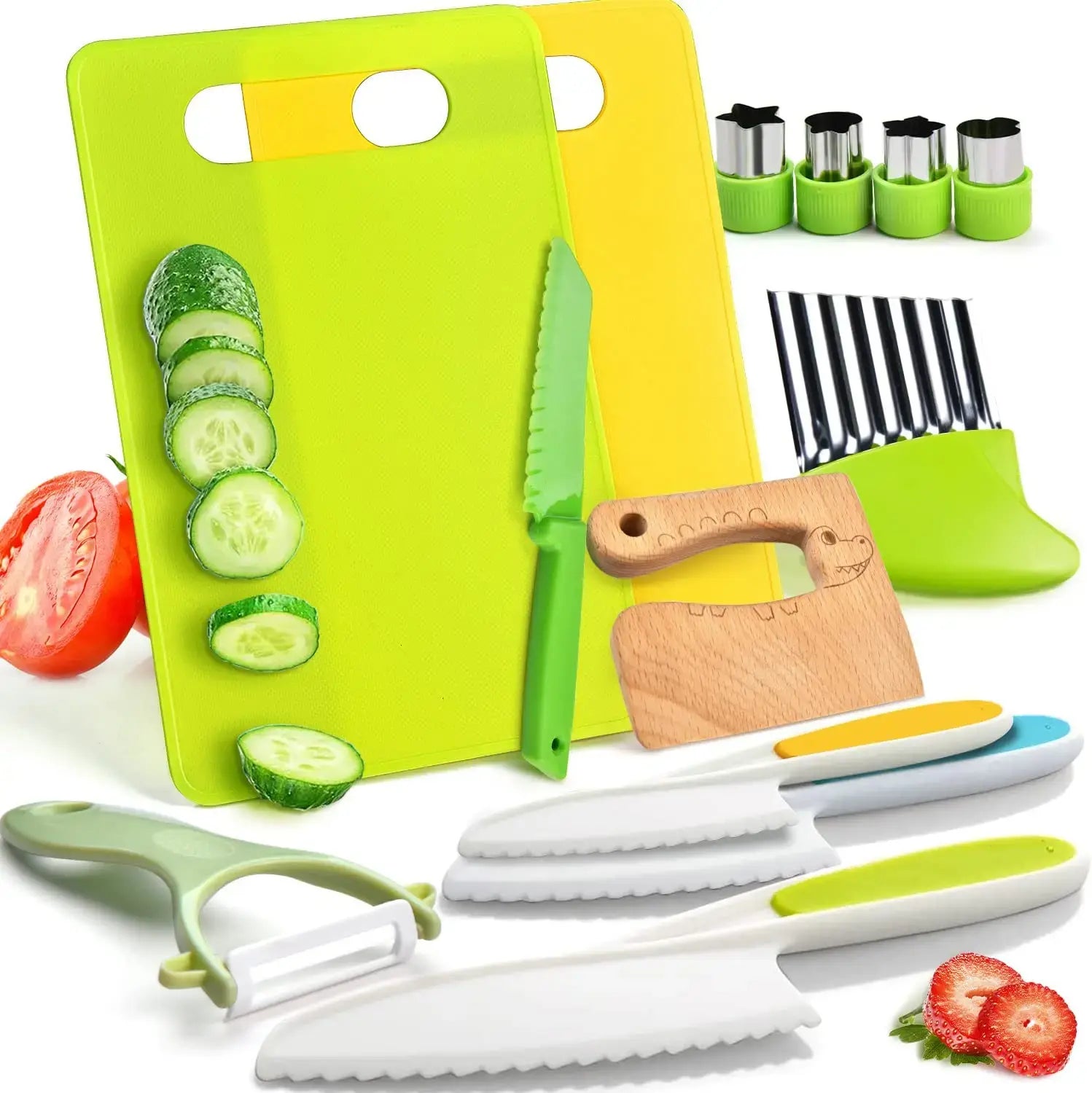 
13 Pieces Montessori Kitchen Tools for Toddlers
