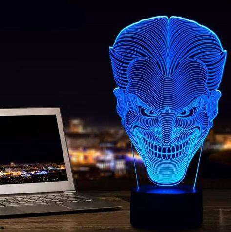 Usb Color 3d Led Lamp - Trotters Independent Traders