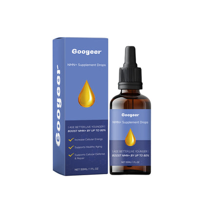 Googeer NMN+ Supplement Drops, Replenish Body Energy, Reduce Fine Lines, Repair Skin Elasticity, Firm And Tender Skin