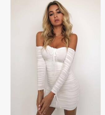 Shoulder Tube Top Sexy Dress for Women - Trotters Independent Traders