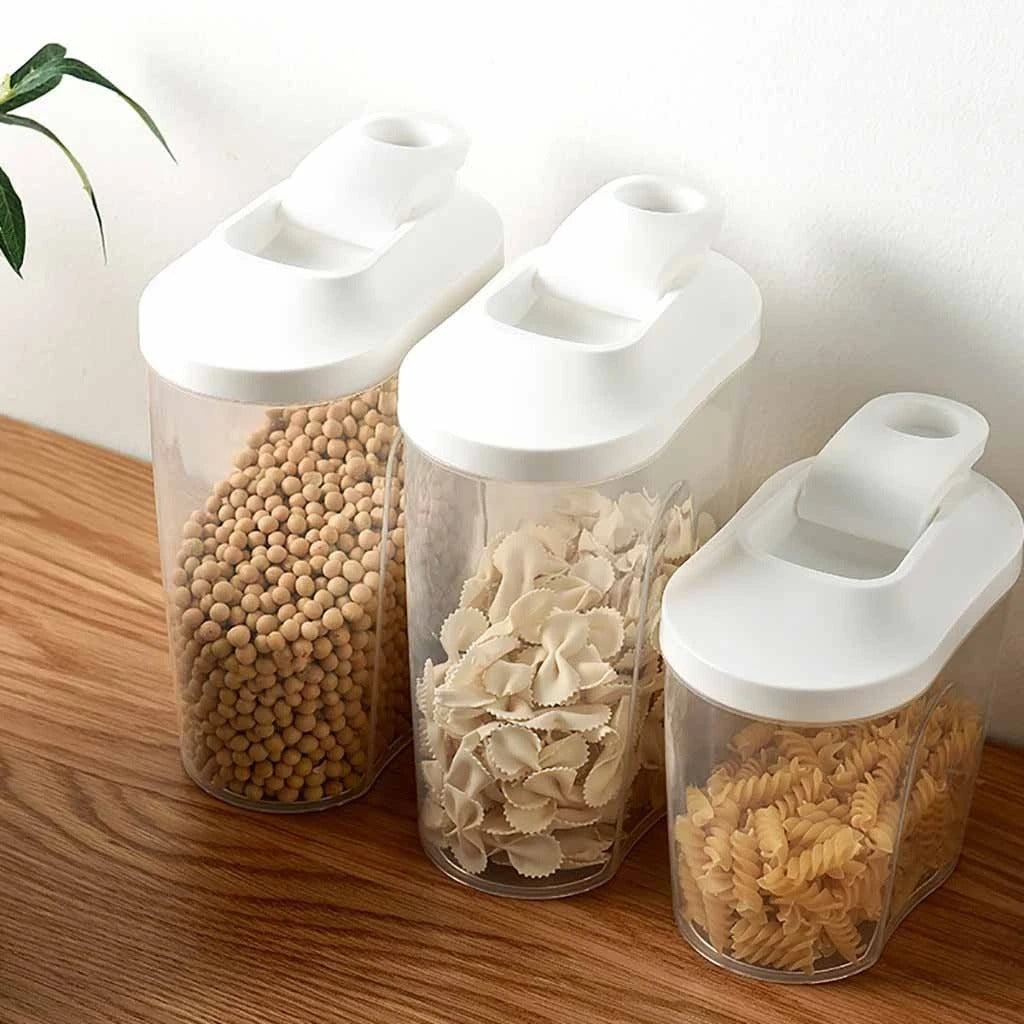 Kitchen Beans Grain Storage Box Food - Trotters Independent Traders