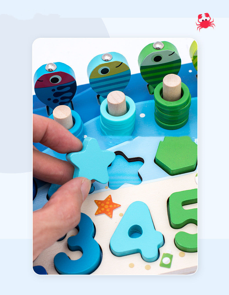 Children's Magnetic Fishing Educational Toys - Trotters Independent Traders