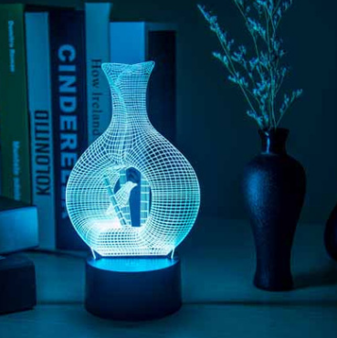 Creative 3D night light LED lamp - Trotters Independent Traders