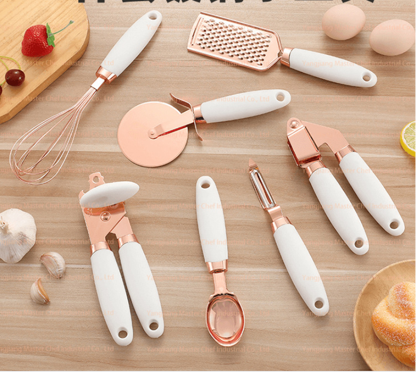 Kitchen Household Peeler Gadget Copper Plating Set - Trotters Independent Traders