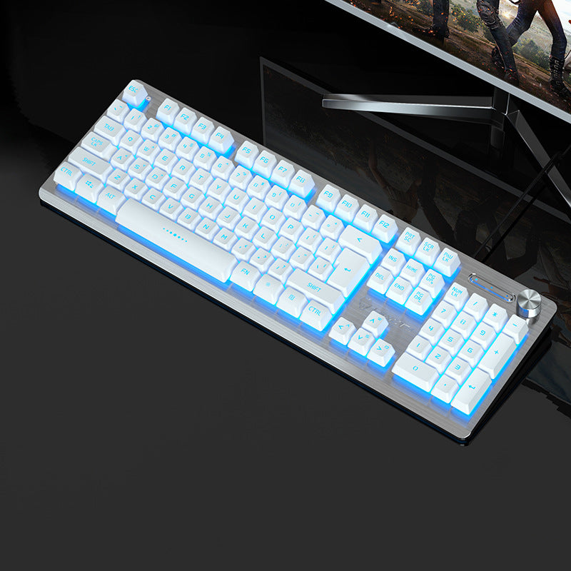 Wolftu Outer Code Spot Supports Usb Mixed Color Mechanical Axis Gaming Wired Keyboard - Trotters Independent Traders