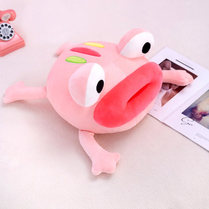 Sausage Mouth Doll Pomming Frog Doll Funny Frog Hugging Pillow - Trotters Independent Traders