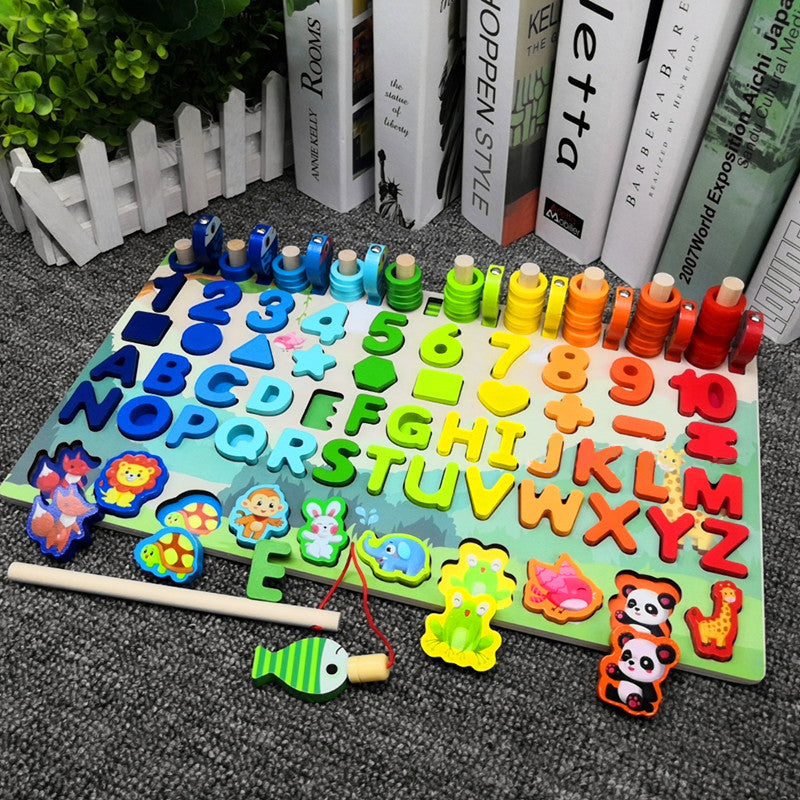 Children's Magnetic Fishing Educational Toys - Trotters Independent Traders