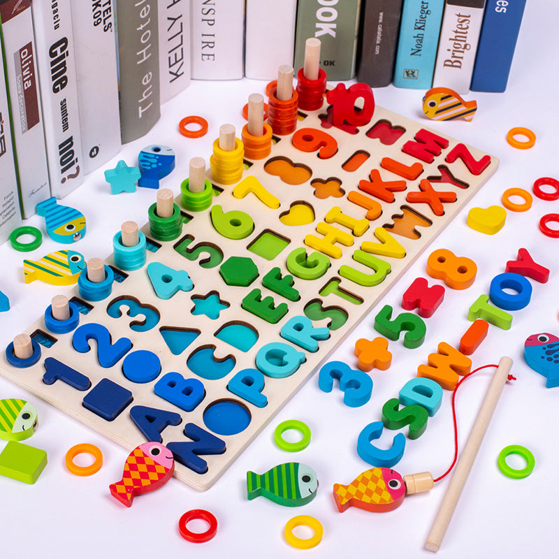 Children's Magnetic Fishing Educational Toys - Trotters Independent Traders