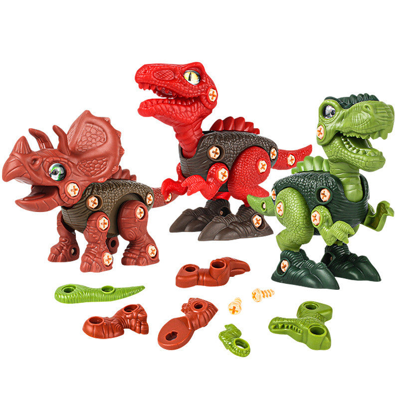 Dinosaur Toys Little Boy Children'S Puzzle Diy Assembled Toys - Trotters Independent Traders