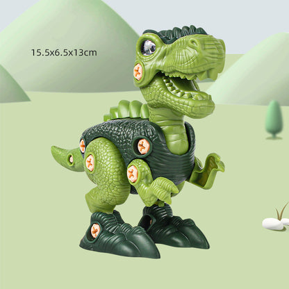 Dinosaur Toys Little Boy Children'S Puzzle Diy Assembled Toys - Trotters Independent Traders