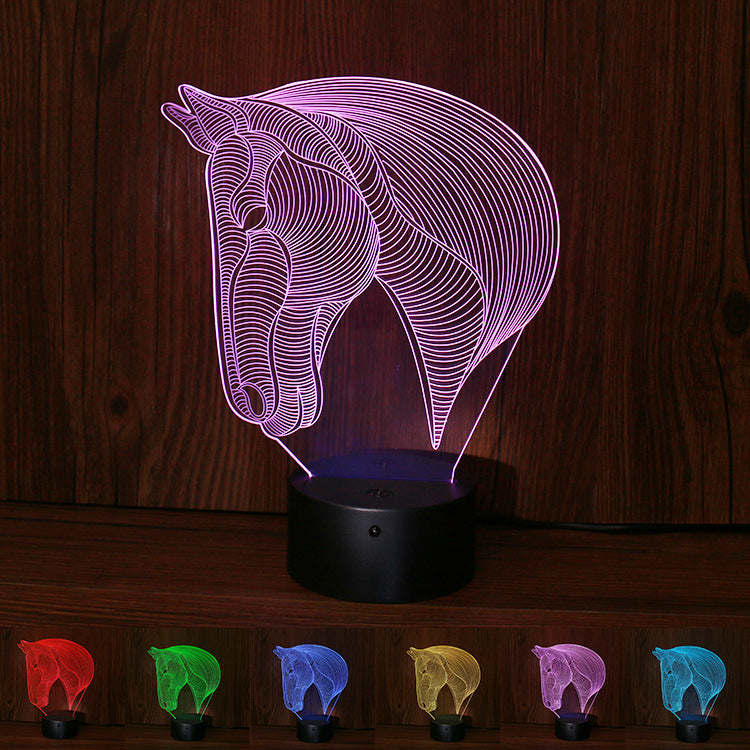 horse's head LED night lights - Trotters Independent Traders