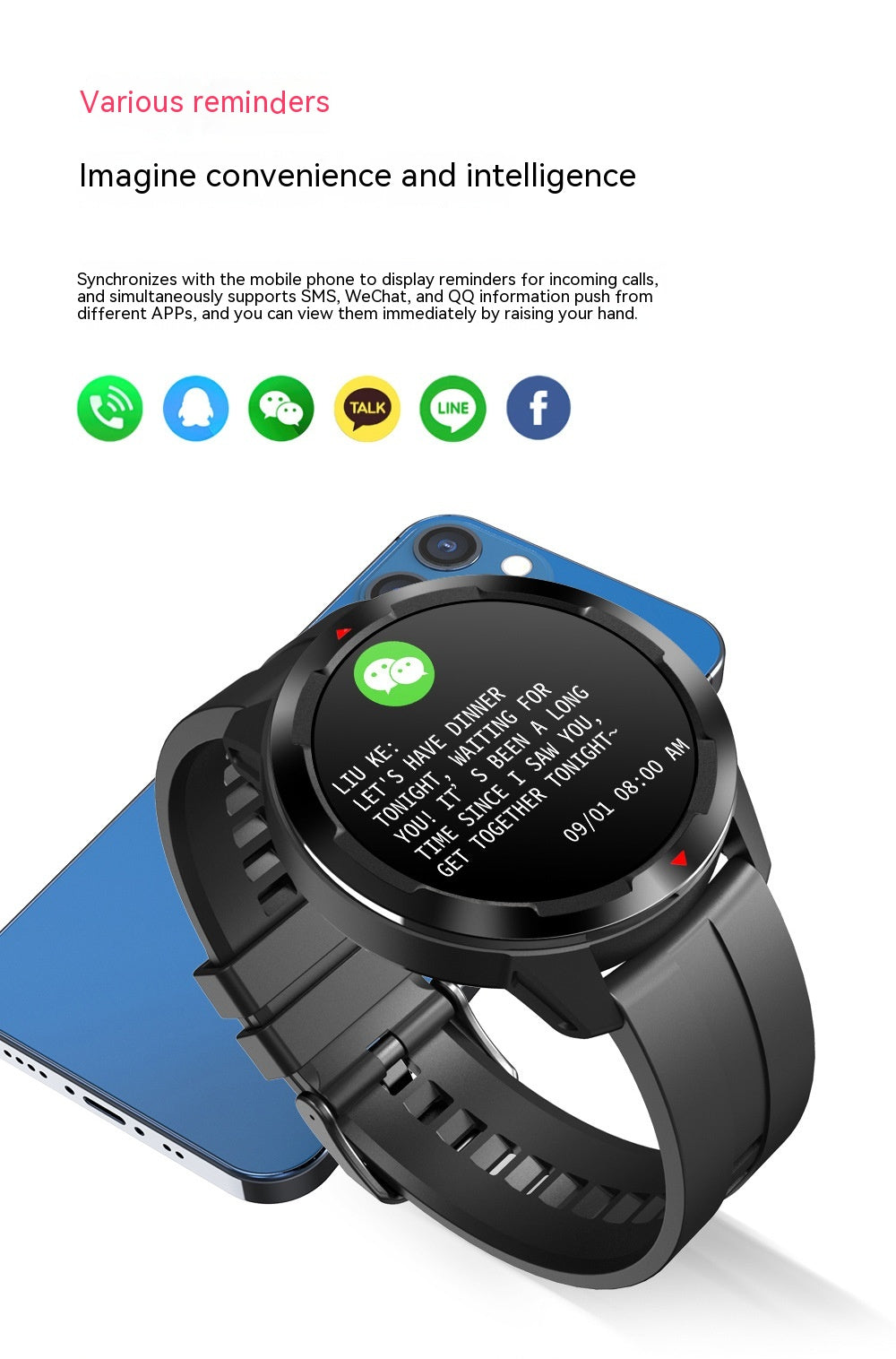 Smart Watch Smart Bluetooth Bracelet Sports Bracelet - Trotters Independent Traders