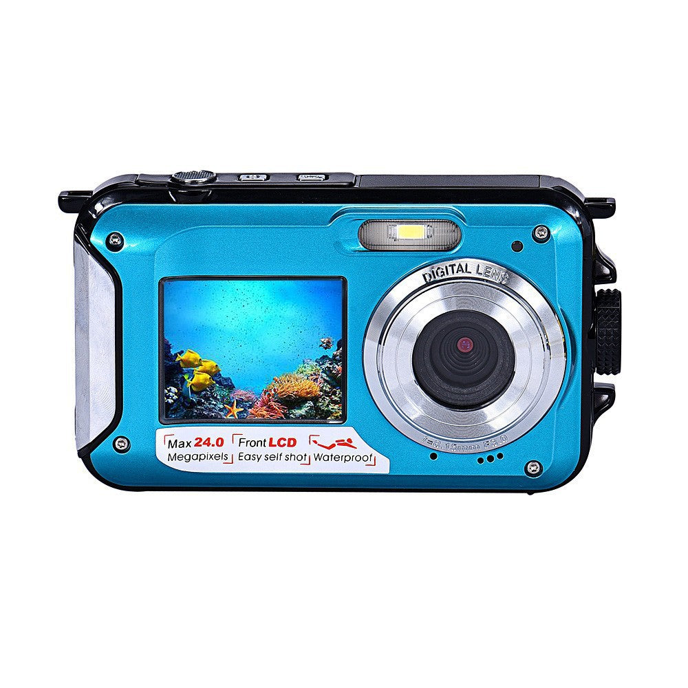 Dual-screen waterproof HD digital camera - Trotters Independent Traders