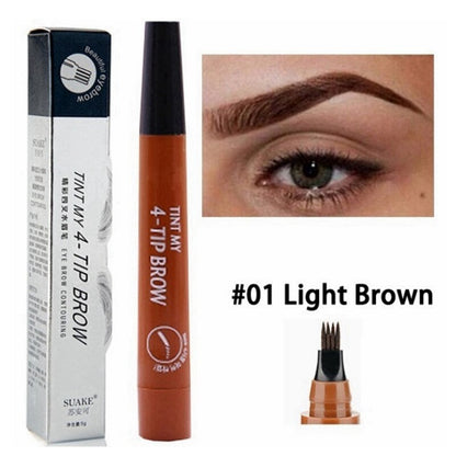 Waterproof Natural Eyebrow Pencil 3D 5 Color - Trotters Independent Traders