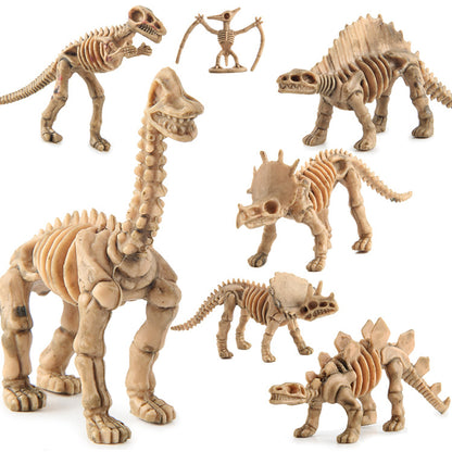 Dinosaur Skeleton Fossils Assorted Bones Figures Toys Doll Model Playset - Trotters Independent Traders