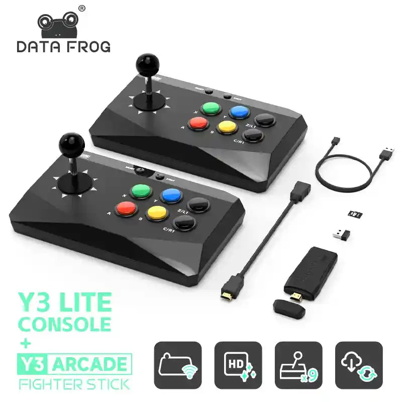 Arcade 4K Video Game Console with Game Arcade Built-in 10000 Games Stick