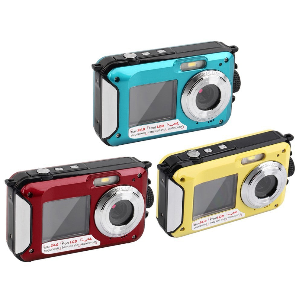 Dual-screen waterproof HD digital camera - Trotters Independent Traders