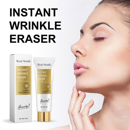 West&Month Instant Wrinkle Eraser, Fade Facial Wrinkle Moisturizing Nourishing Firming Haun White Skin