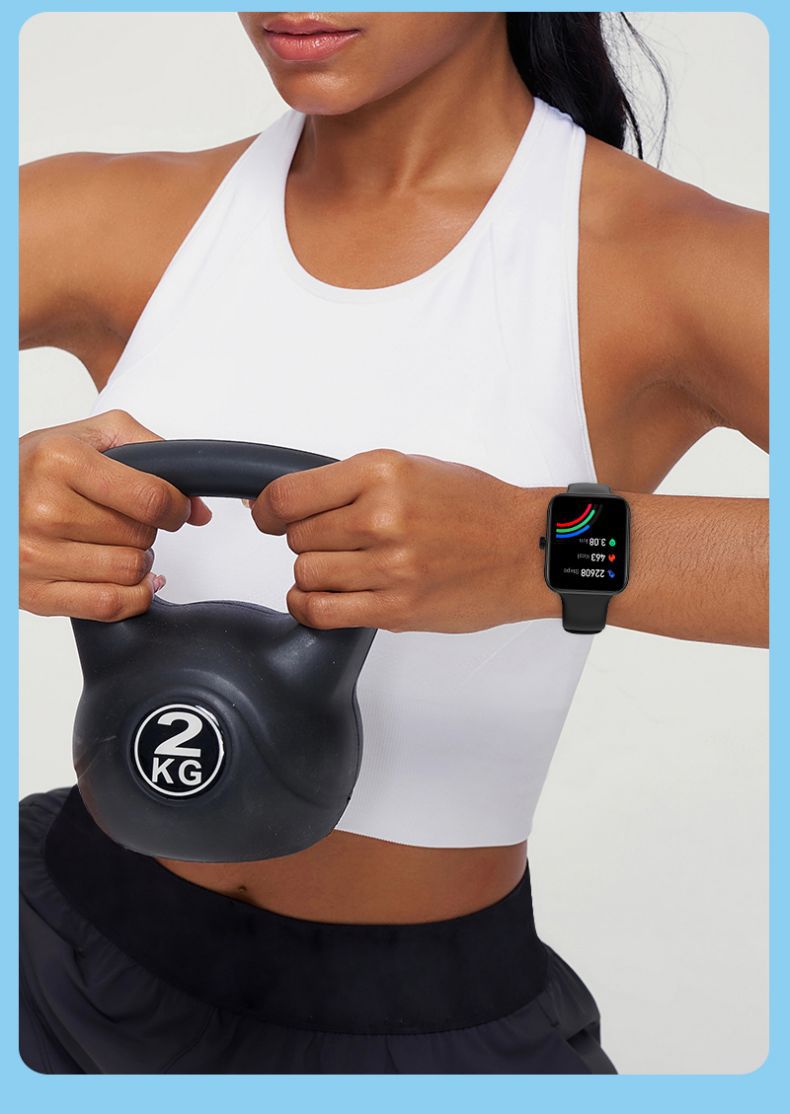 Bluetooth Oxygen Blood Pressure Monitoring Sports Watch