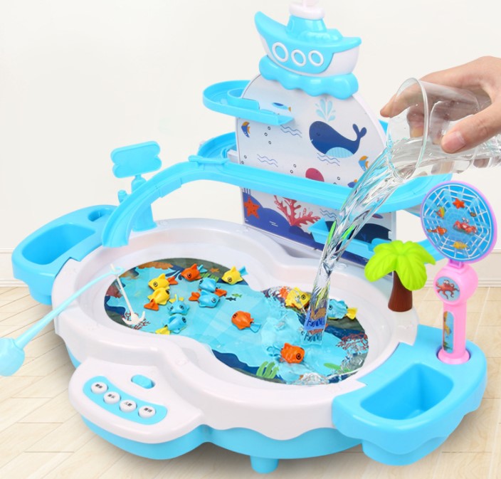 Magnetic Fishing Game, Electric Fishing Toy for Kids - Trotters Independent Traders