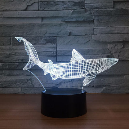 Colorful touch LED fish lamp - Trotters Independent Traders