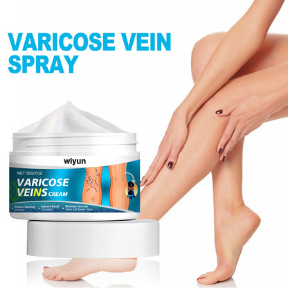 Wiyun Varicose Veins Cream, Muscle Soreness And Swelling Relief Discomfort Smoothing Blood Vessel Massage Cream