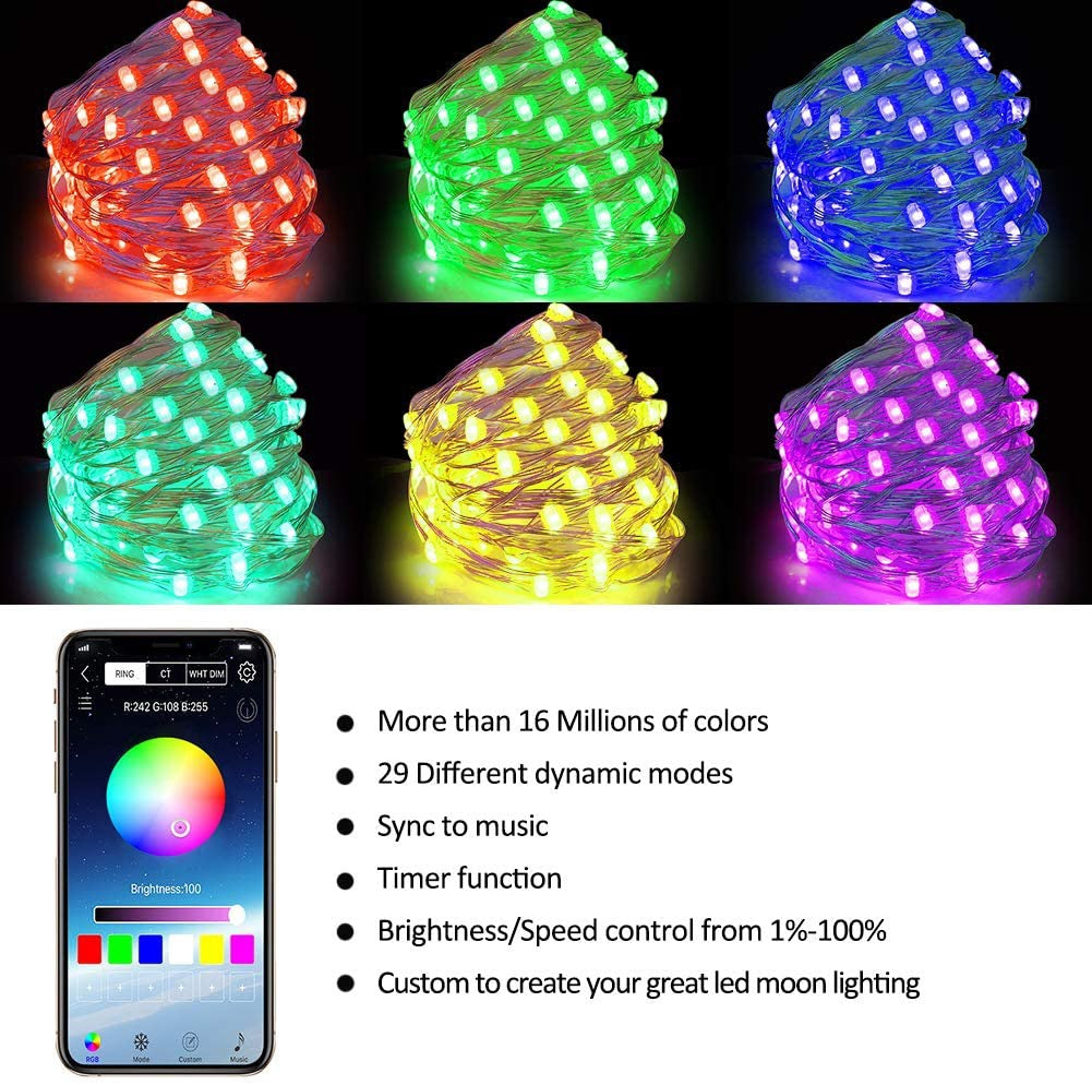 New Bluetooth Christmas Tree Decoration Light - Trotters Independent Traders