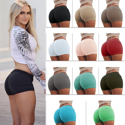 Yoga Gym Shorts Seamless Short Scrunch Butt Superior Stretch