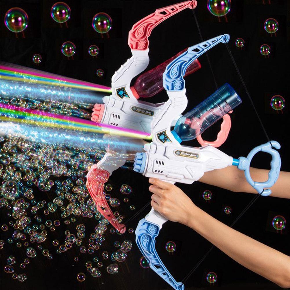 Hot 2 In 1 Bubble Gun Electric Bow And Arrow - Trotters Independent Traders