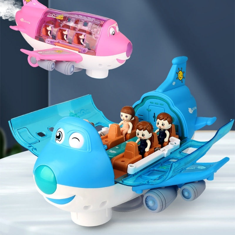 360 Rotating Electric Plane Airplane Toys For Kids