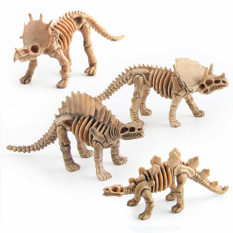 Dinosaur Skeleton Fossils Assorted Bones Figures Toys Doll Model Playset - Trotters Independent Traders