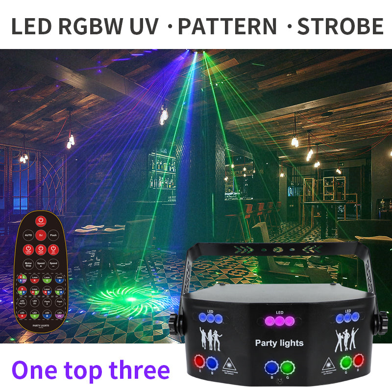 Multicolored Lights KTV Atmosphere Lights Rotating Voice - Trotters Independent Traders