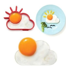 Silicon Egg Shaper Mold Great For Uniquet Egg Dishes 