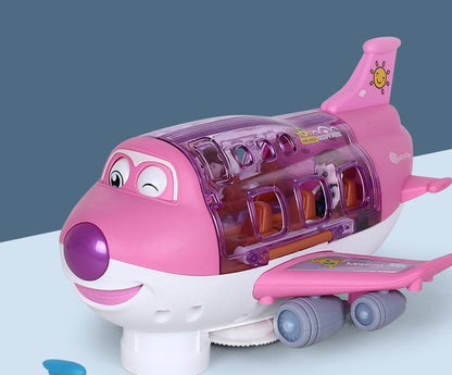 360 Rotating Electric Plane Airplane Toys For Kids